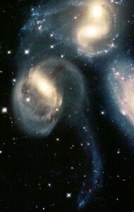 Cosmic collisions dust photo