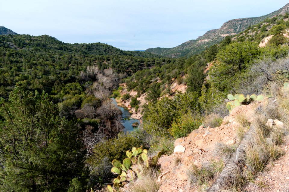 Flume Trail to Fossil Creek Dam