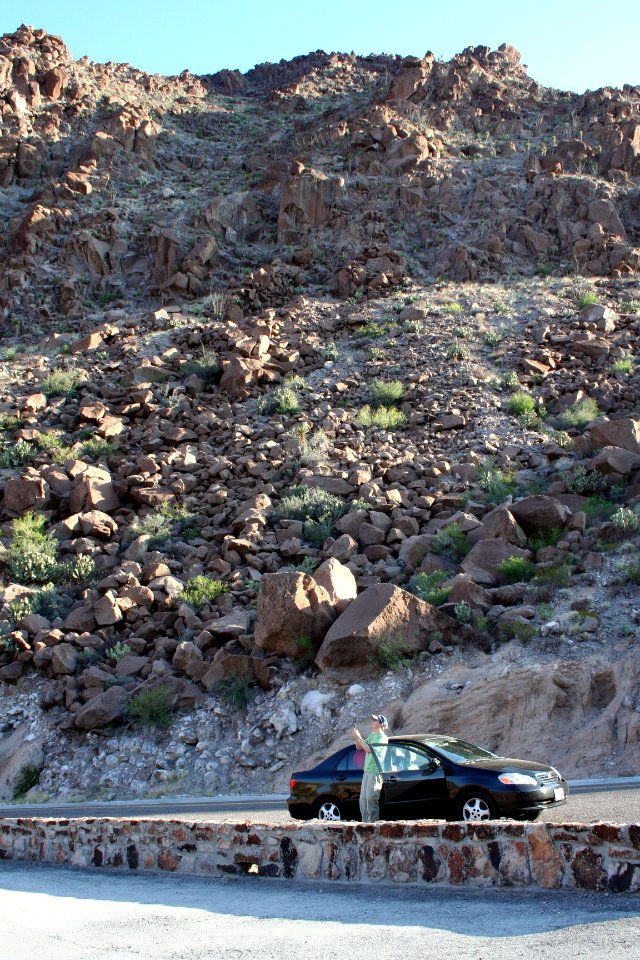 Rock Slide Area!?