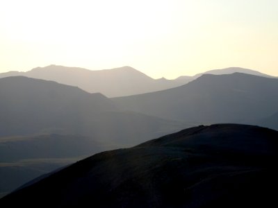 Northwest view from Unnamed Mountain