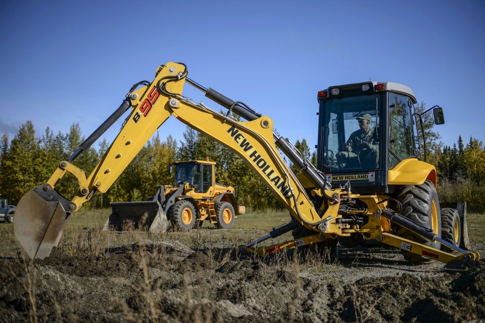 Machine construction scoop