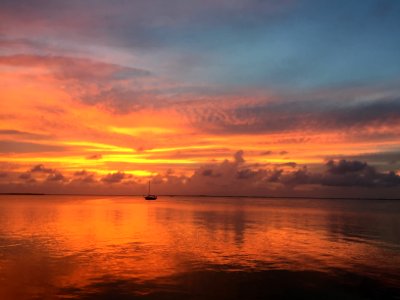 Sunset on Florida Bay NPS Photo A. Scott photo