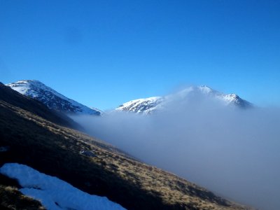 Ben Oss and Lui above the cloud