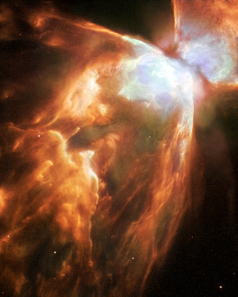 Star dying hailstones