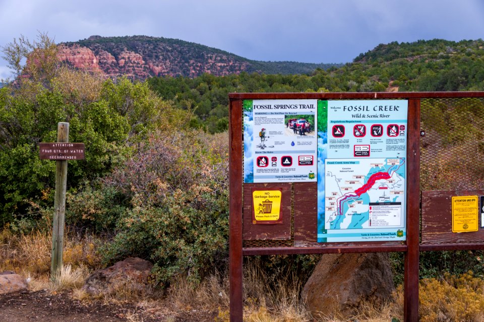 Fossil Springs Trail No. 18