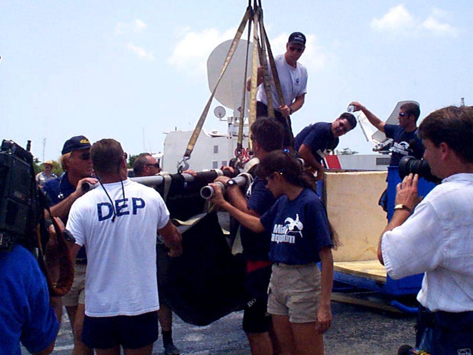 MAM Manatee research rescue and release (2), NPSPhoto, EVER 1997