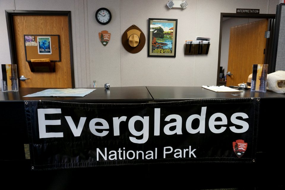 Gulf Coast Visitor Center Desk