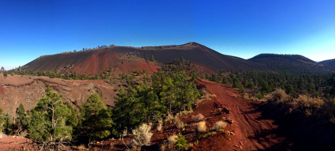 Panorama of Cinder Hills OHV Area