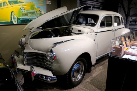 The president's wife's 1941 Chrysler sedan