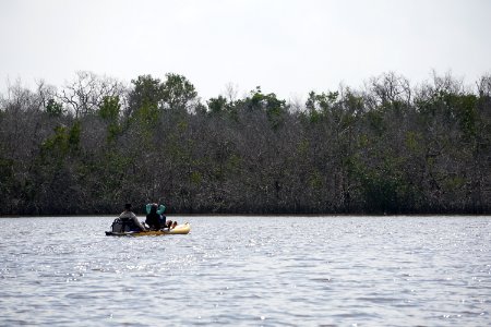 Kayakers at West Lake photo