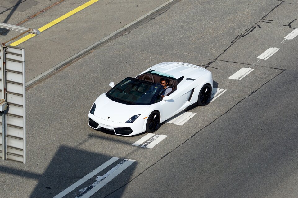 Ferrari vehicle white