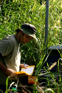 Hydrologist in the field, NPSPhoto, Larry Perez.jpg