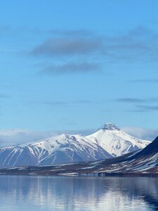 Landscape arctic ocean water photo