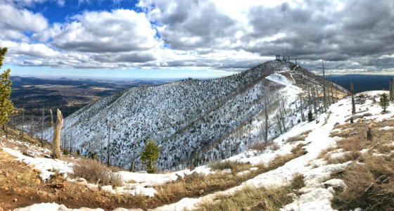 Panorama atop Mount Elden