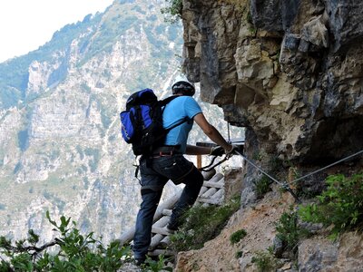 Climber excursion hiking