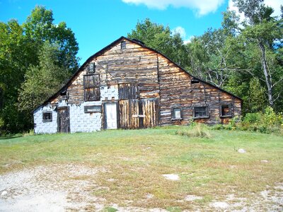 Cottage wooden house countryside