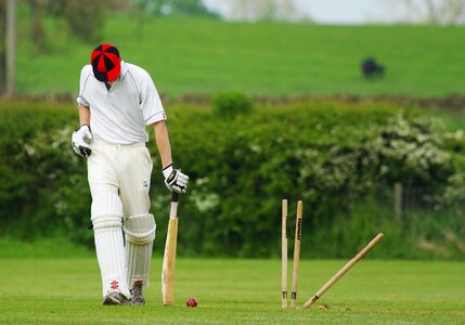 Sport match wicket photo