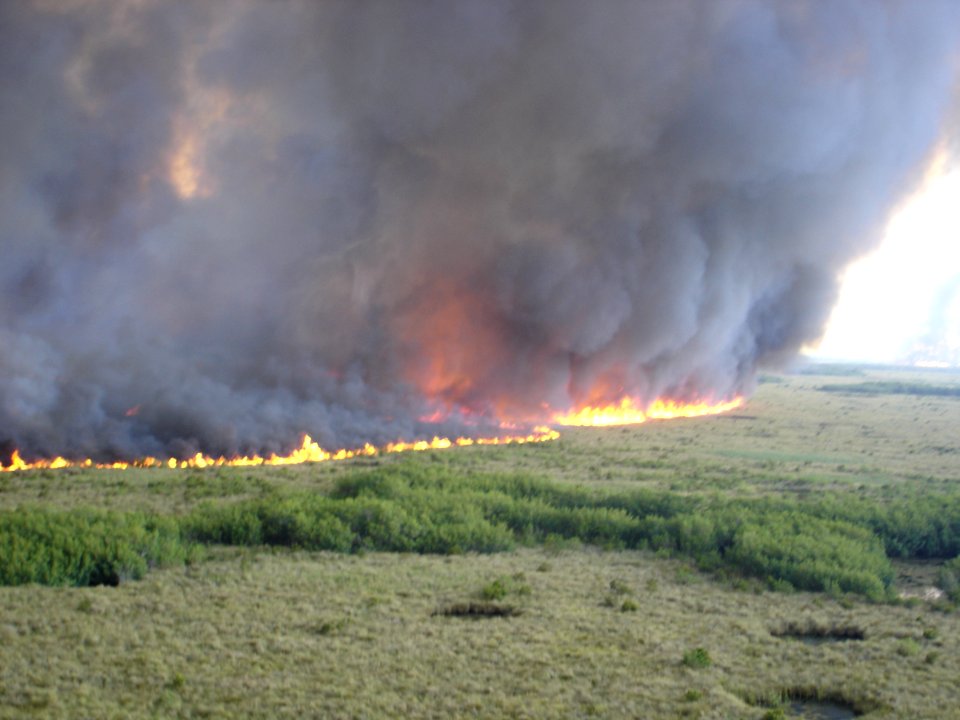 Fire in Everglades (2), NPSPhoto
