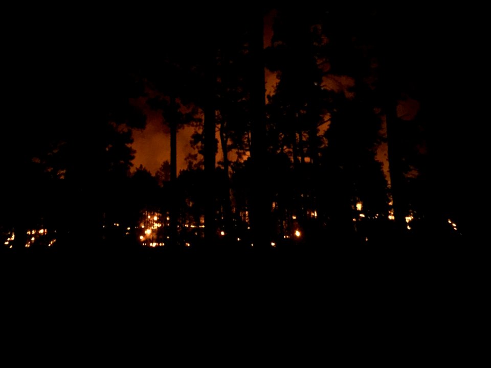 Horse Tank Fire 2015-06-21: Evening Burnout Operations