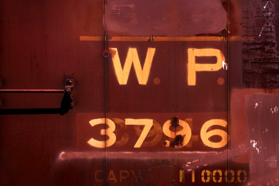 Railroad Hand Lettering