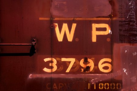 Railroad Hand Lettering photo