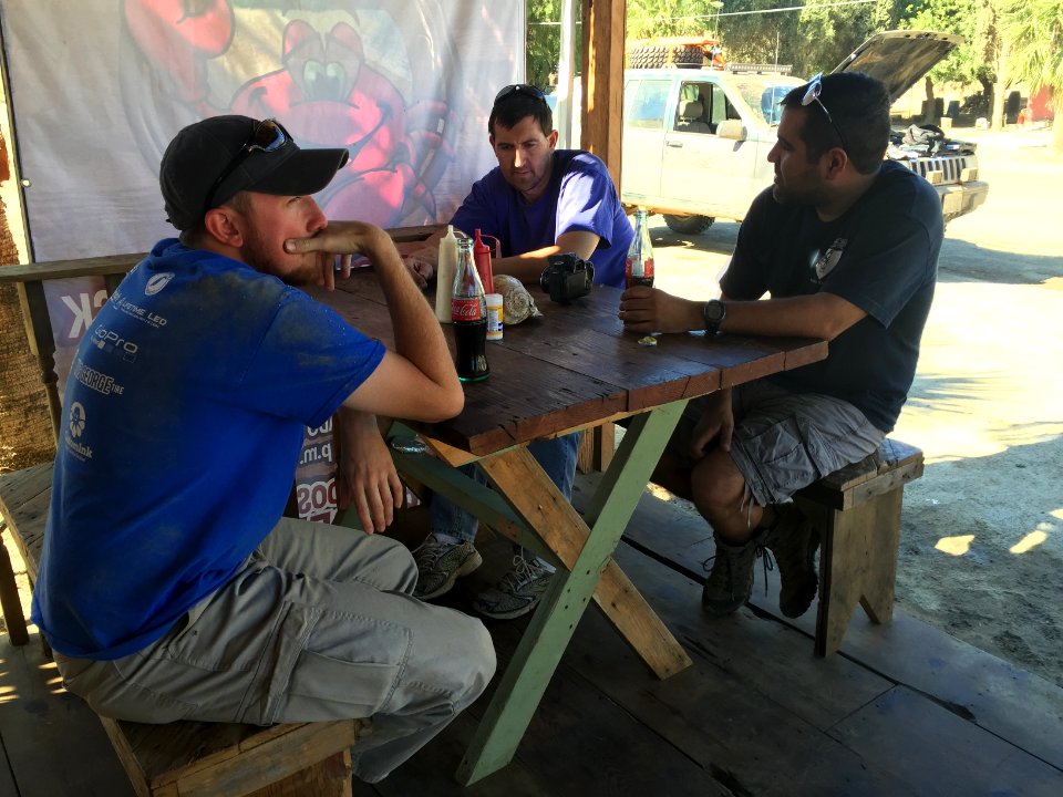 Pre-running to San Quintin