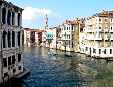 Venice Grand Canal view photo