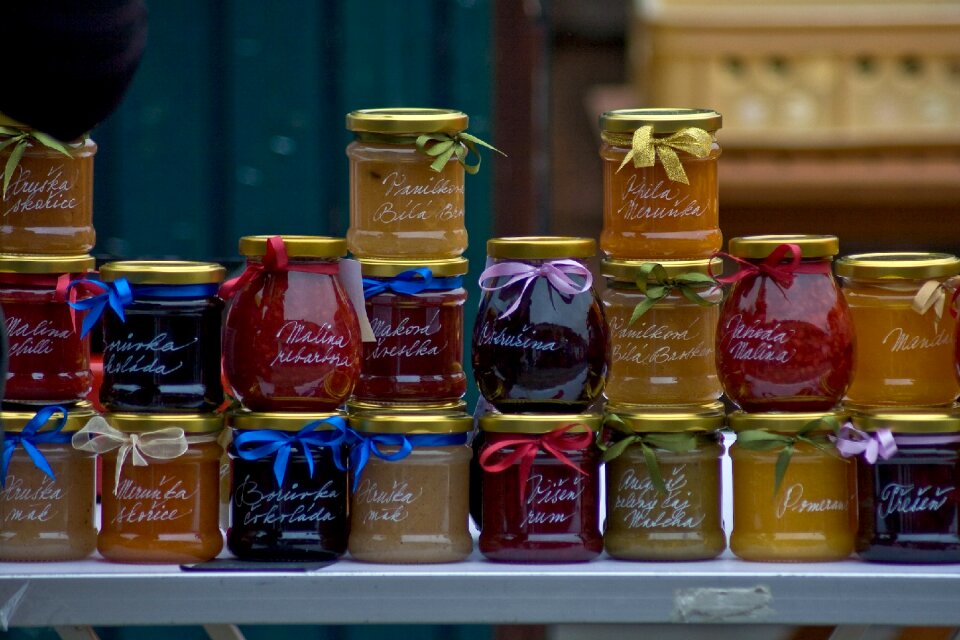 Homemade preserves sweet season