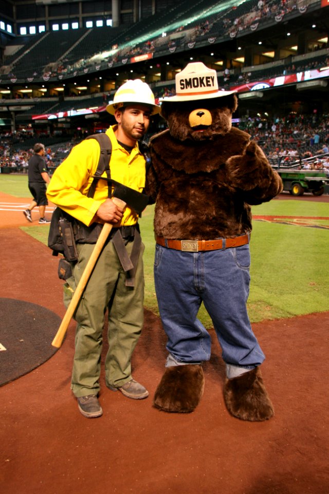 Memorial Day Weekend 2016 with Smokey Bear