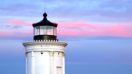 Lighthouse in the Evening photo