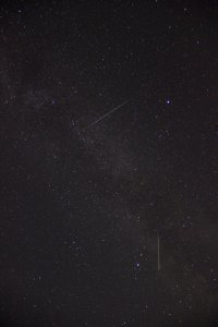 Meteor + Satellit photo
