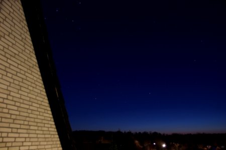 Komet Panstarrs am Morgenhimmel