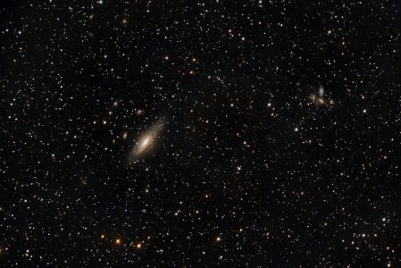 Deer Lick Galaxy and Stephan's Quintet LRGB photo