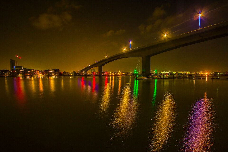 Southampton night light photo