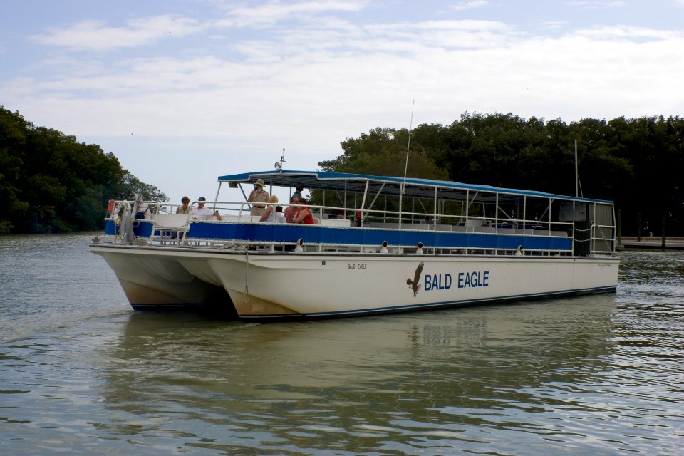 Florida Bay Tour Boat, NPSPhoto, Rodney Cammauf