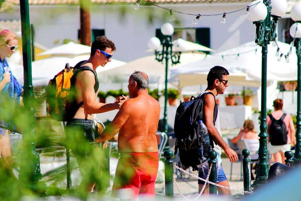 Hairy Greek back