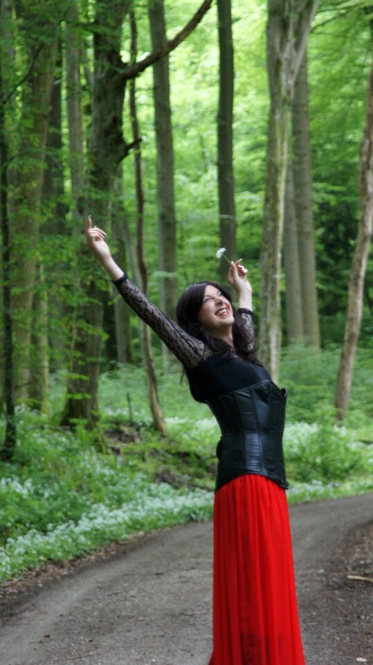 Corset trees forest flower