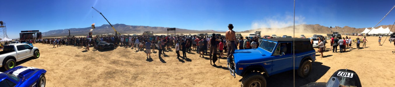 The Grand Tour opening scene shoot