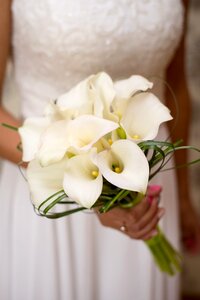 Decoration white the ceremony