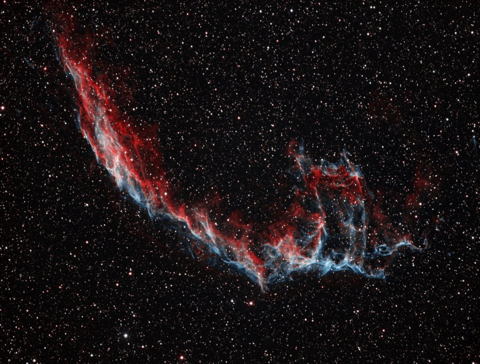 Cirrus Nebula NGC 6992 (HOO image)