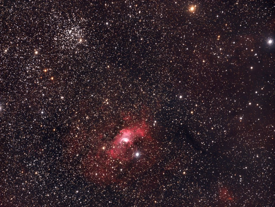 Bubble nebula NGC 7635