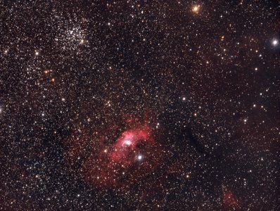 Bubble nebula NGC 7635 photo