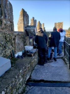 Kissing the Blarney Stone
