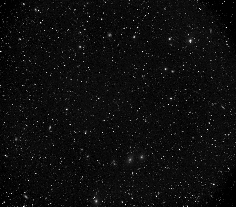 Virgo galaxy cluster