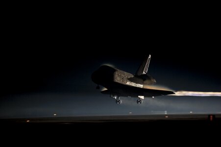 Night runway lights