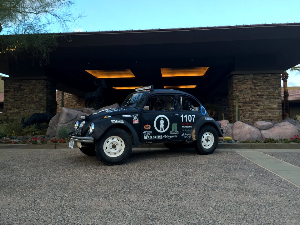 VW Beetle Dune press drive