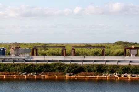 Beginning of new bridge