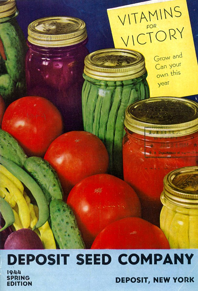 Deposit Seed Co Victory Garden Catalog 1944