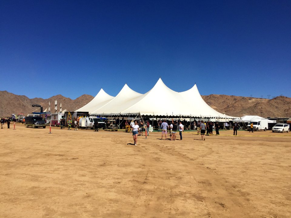 The Grand Tour opening scene shoot
