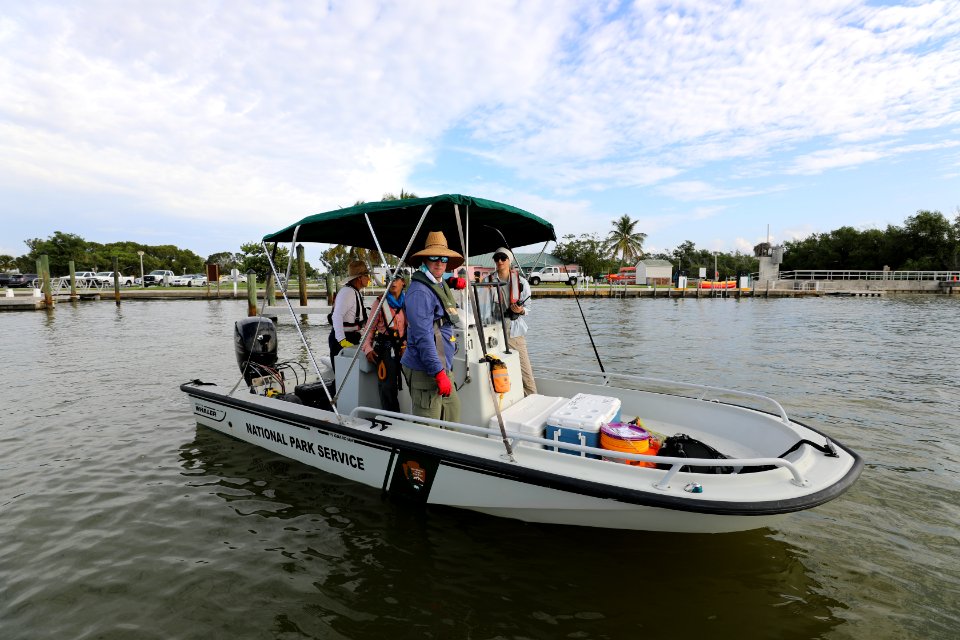 NPSPhoto M.Collier 2019 CS BeachClean NPSboat
